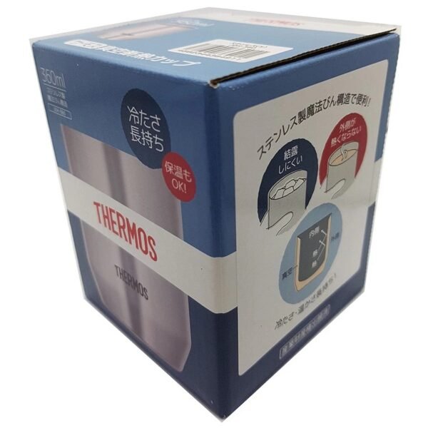 Thermos 360ml แก้วเก็บอุณหภูมิ สแตนเลส สูญญากาศ 2 ชั้น - Image 3
