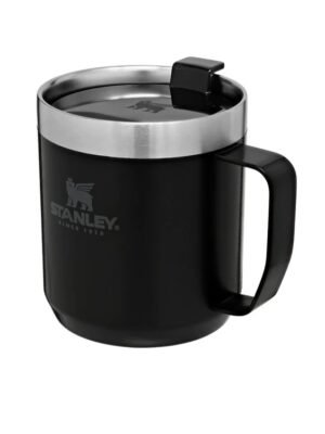 STANLEY แก้วเก็บความร้อน/เย็น รุ่น CLASSIC LEGENDARY CAMP MUG 12OZ MATTE BLACK