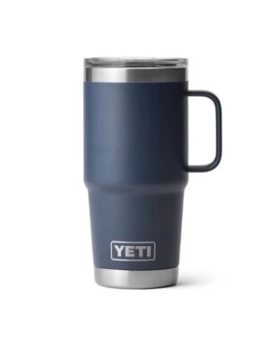 แก้วเยติ เก็บความเย็น รุ่น RAMBLER 20 OZ TRAVEL MUG WITH STRONGHOLD LID