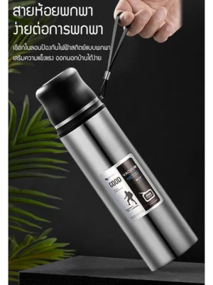 กระติกน้ำสแตนเลส 304, ถังน้ำร้อน, กระติกน้ำสูญญากาศ 1000ml