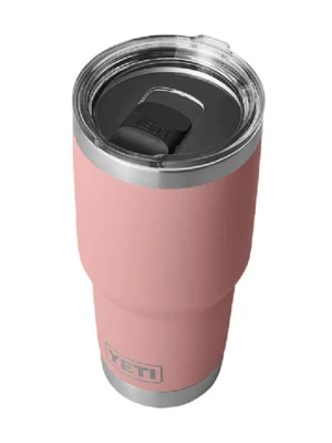 YETI แก้วเยติ เก็บความเย็น รุ่น RAMBLER 30 OZ TUMBLER สีชมพู