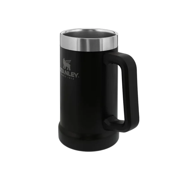 Stanley แก้วเบียร์เก็บความเย็น รุ่น ADVENTURE BIG GRIP BEER STEIN 24 OZ MATTE BLACK - Image 3