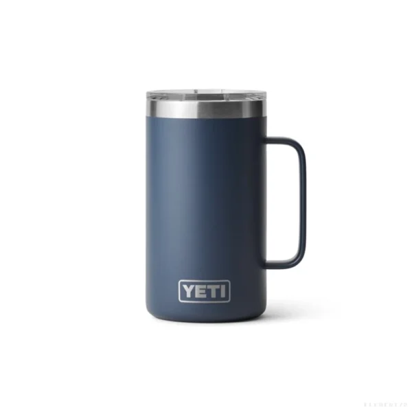 YETI แก้วเยติ เก็บความเย็น รุ่น RAMBLER 24 OZ MUG WITH MAGSLIDER LID NAVY