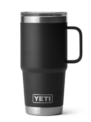 YETI แก้วเยติ เก็บความเย็น รุ่น RAMBLER 20 OZ TRAVEL MUG WITH STRONGHOLD LID