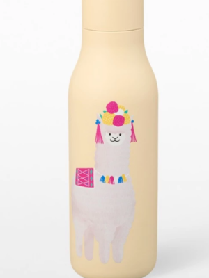 Starbucks Stainless Steel Bohemian Alpaca Solo Water Bottle 20oz.
