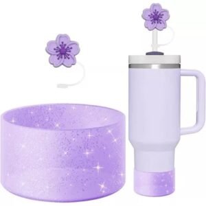 Glitter Bling ซิลิโคน Boot สําหรับ Stanley