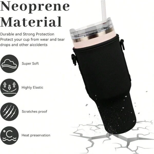Tumbler Case Holder กระเป๋าฉนวนกันความร้อนรถถ้วยสําหรับ Stanley Tumbler Tyeso - Image 2