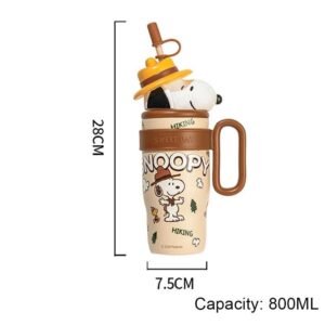 Wonda Snoopy Creative ถ้วยสูญญากาศ 800ml - Image 3