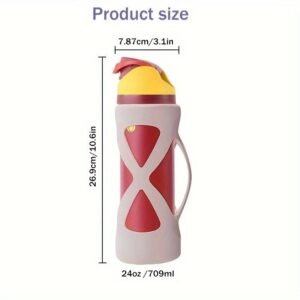 owala 24oz ปลอกขวดเก็บความเย็นซิลิโคนกันลื่น - Image 3