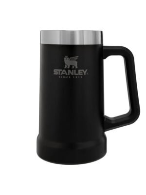 Stanley แก้วเบียร์เก็บความเย็น รุ่น ADVENTURE BIG GRIP BEER STEIN 24 OZ MATTE BLACK