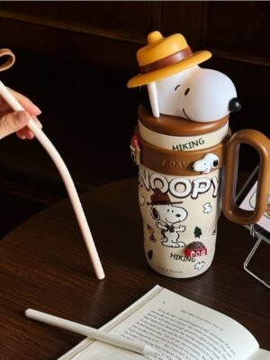 Snoopy แก้วเก็บความเย็น 800 ML งานลิขสิทธ์แท้