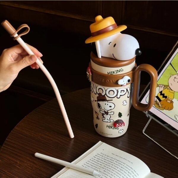 Snoopy แก้วเก็บความเย็น 800 ML งานลิขสิทธ์แท้